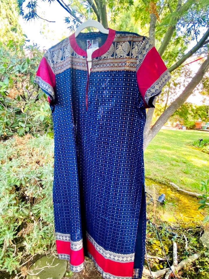 Kanjivaram Handloom Cotton Kurta