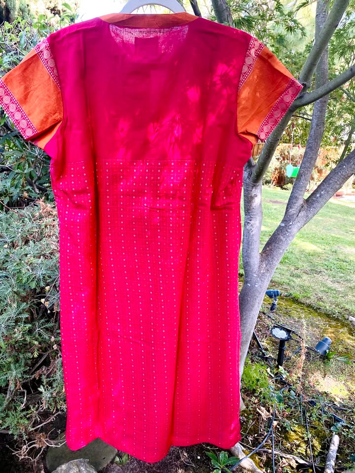 Kanjivaram Handloom Cotton Kurta
