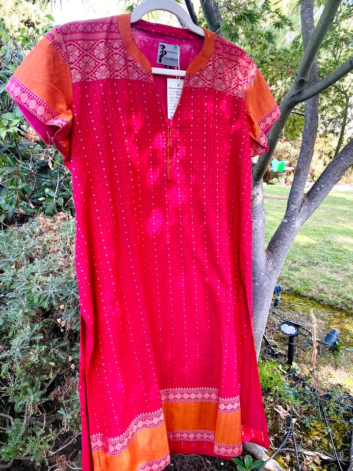 Kanjivaram Handloom Cotton Kurta