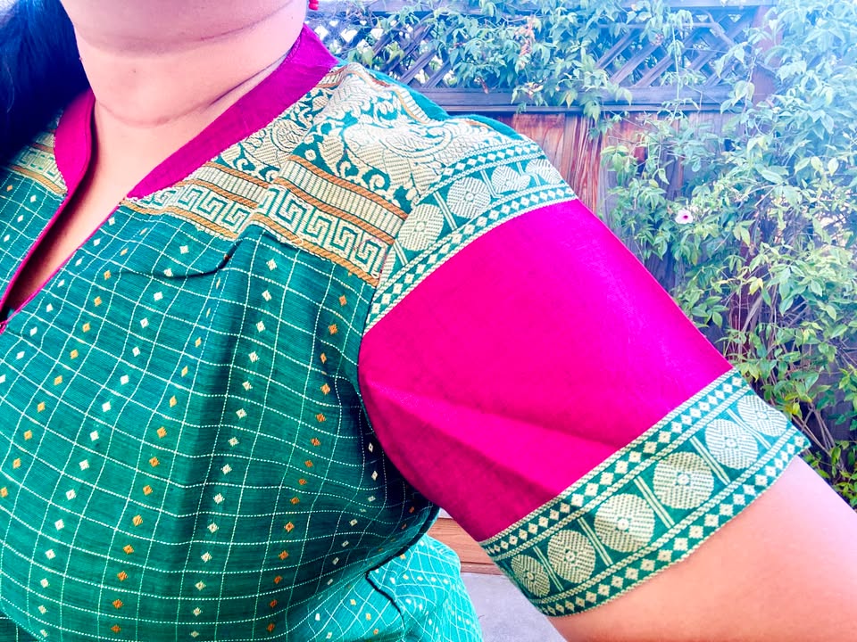 Kanjivaram Handloom Cotton Kurta