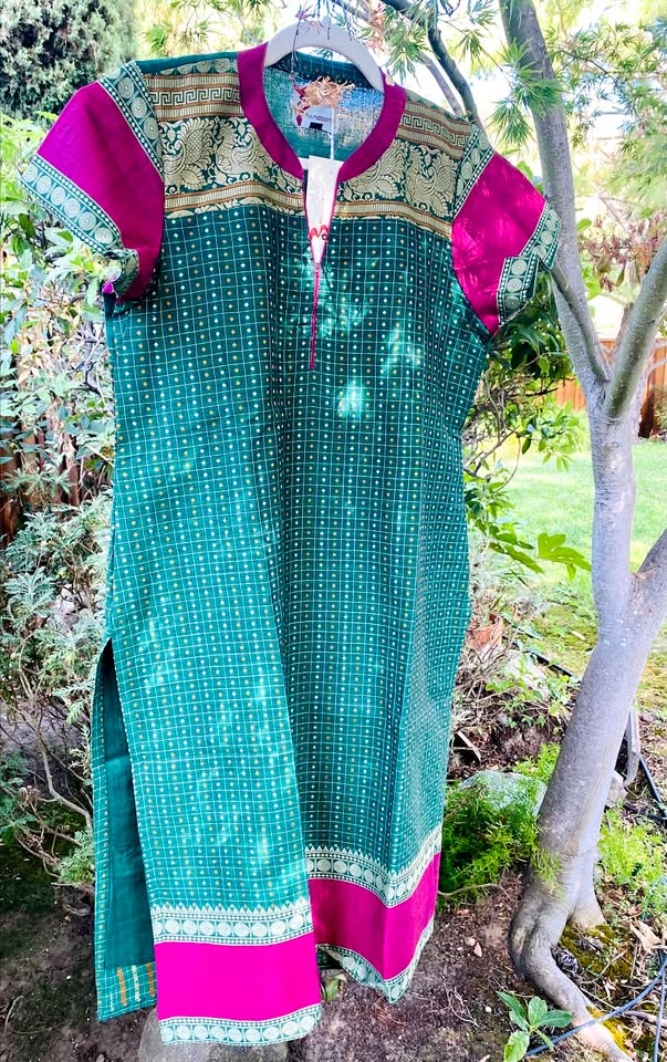 Kanjivaram Handloom Cotton Kurta