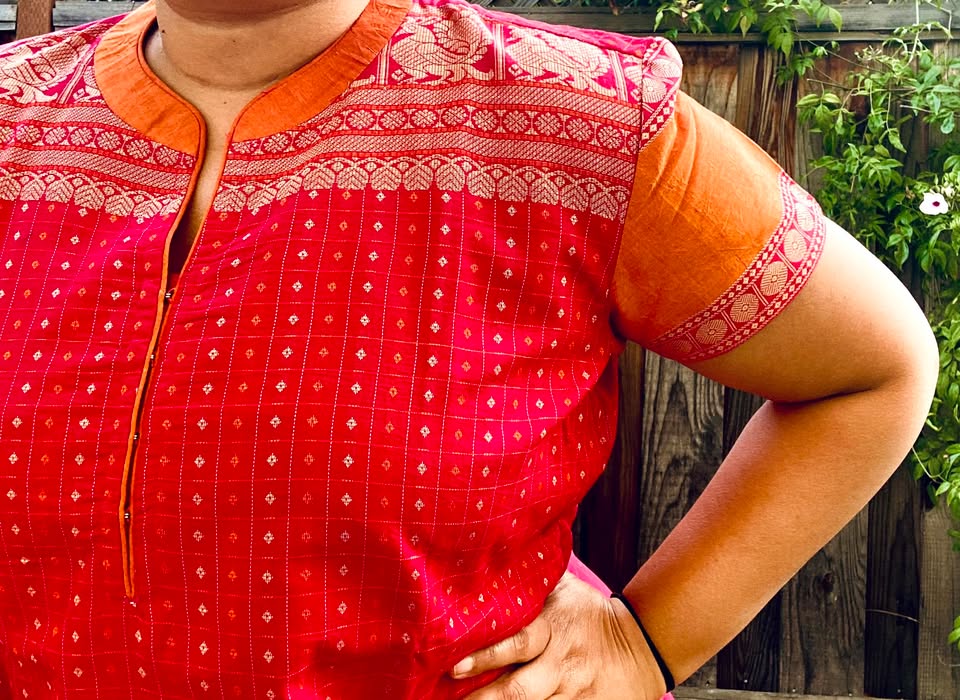 Kanjivaram Handloom Cotton Kurta