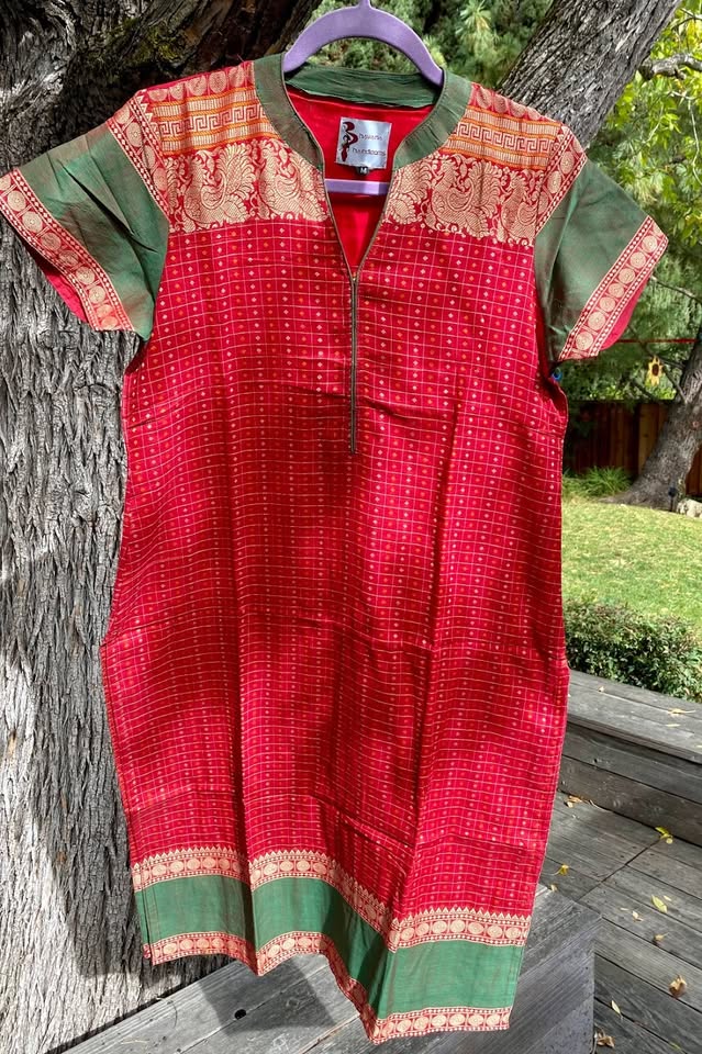 Kanjivaram Handloom Cotton Kurta