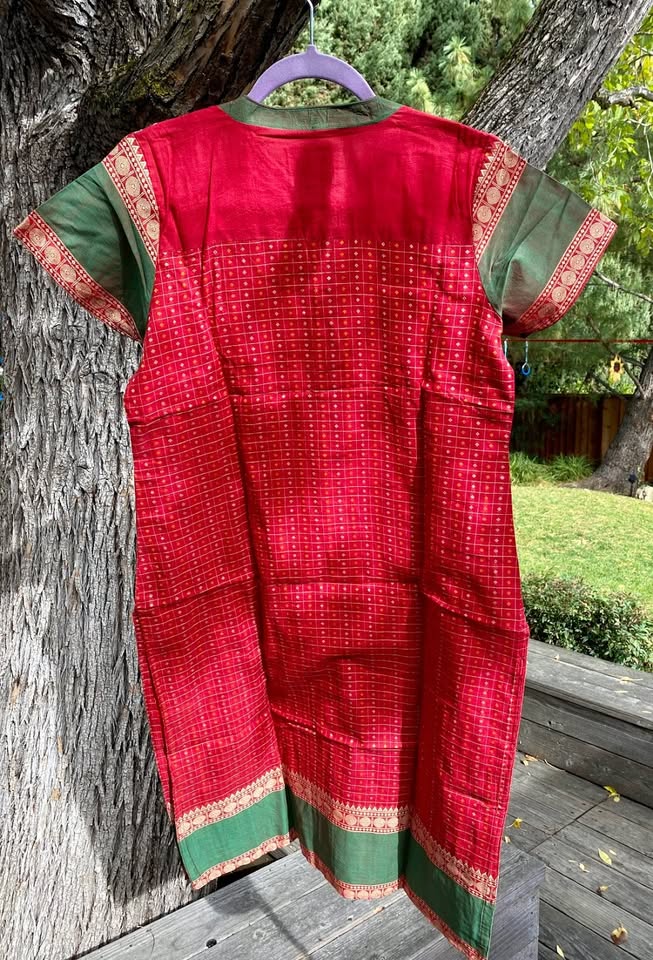 Kanjivaram Handloom Cotton Kurta