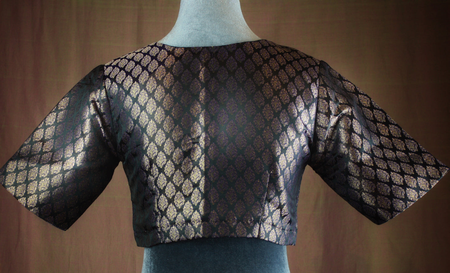 Banarasi Brocade Blouse - Black