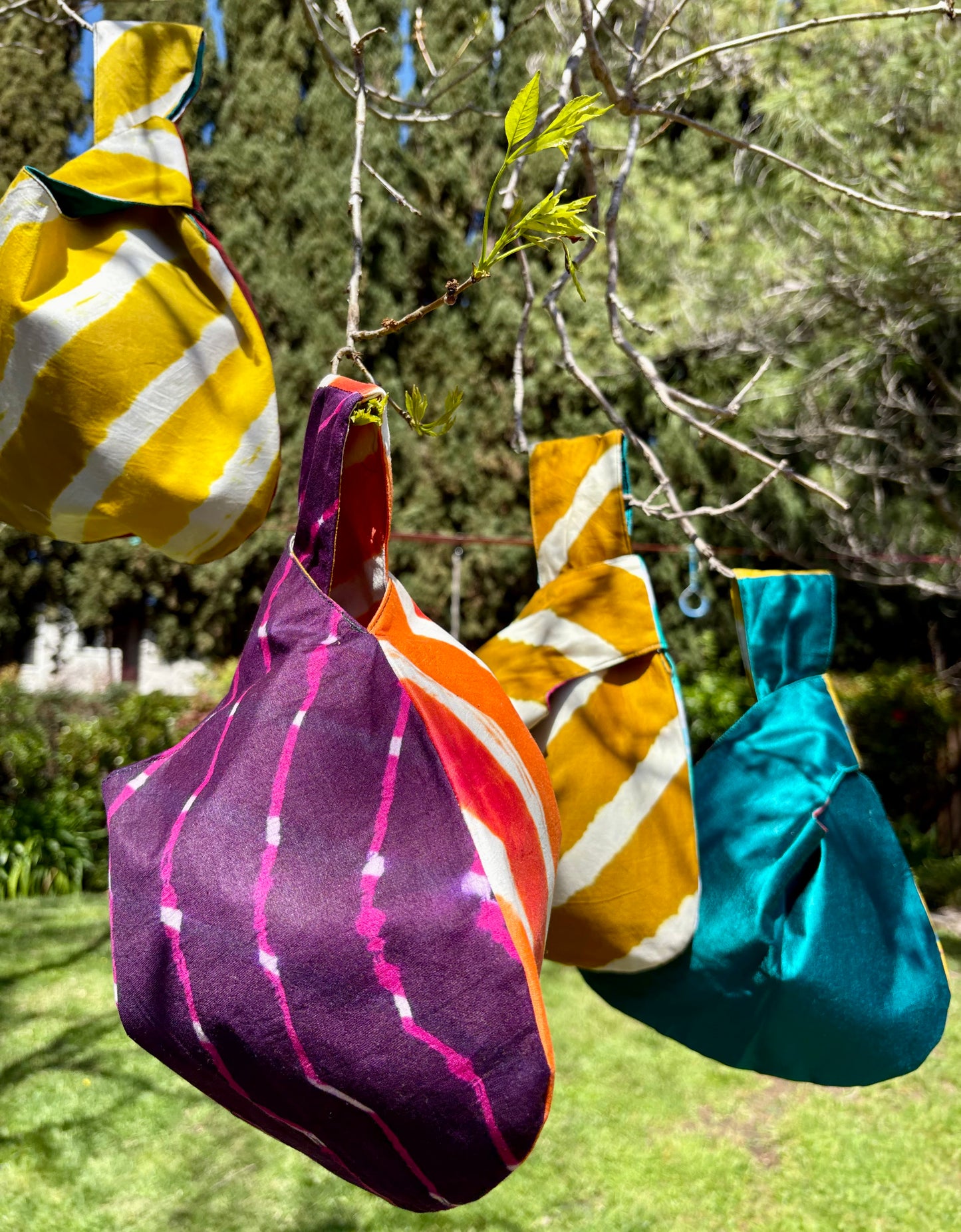 Hand crafted Knot Potli Bags