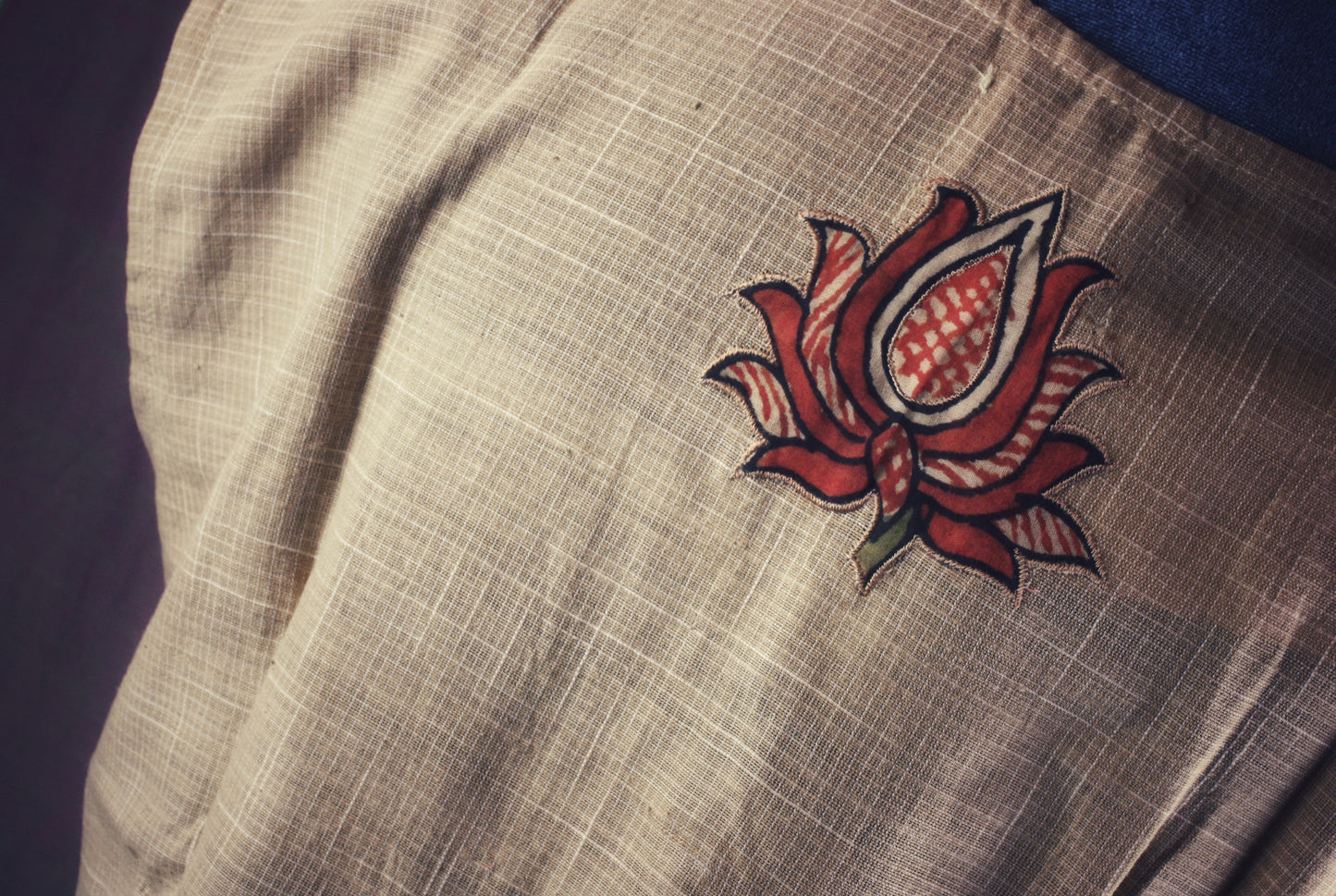 Hand Painted Kalamkari Crop top