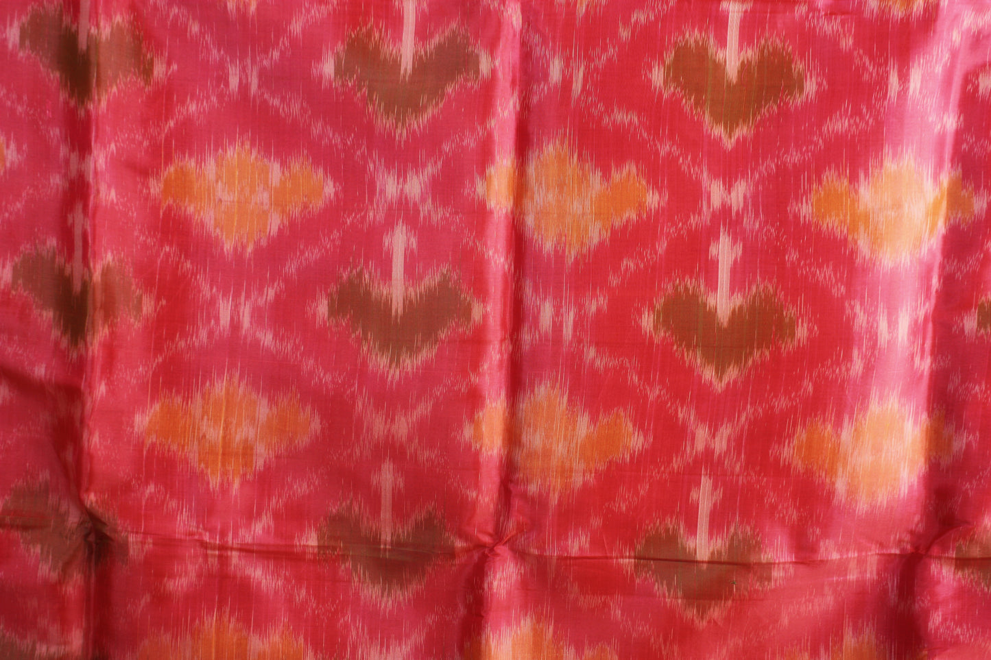 Pochampally Ikat Soft Silk Saree - Purple/ Pink