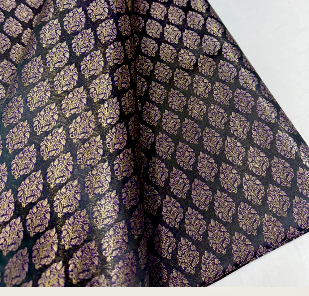 Banarasi Brocade Blouse - Black
