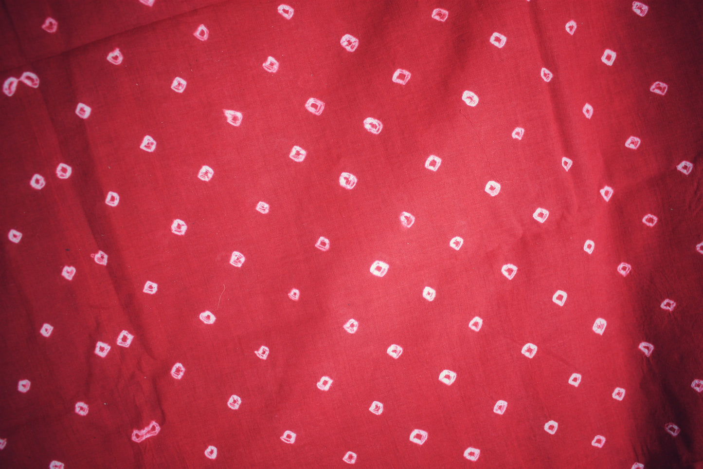 Kaikattu Sungudi Cotton Saree - Red , border pattern