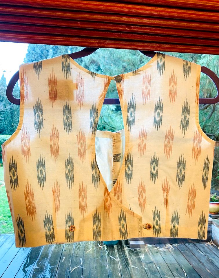 Ikat Sleeveless Blouse