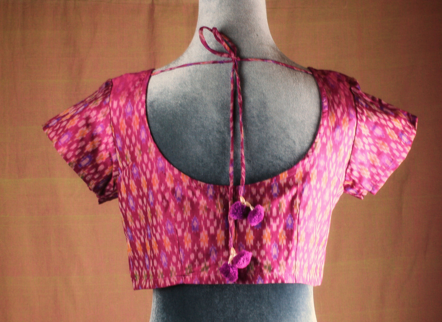 Ikat Silk Cotton Blouse - 2 colors