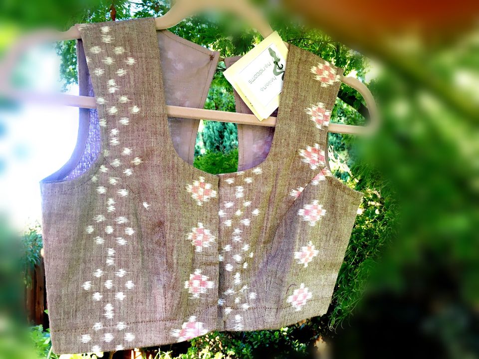 Ikat Sleeveless Blouse