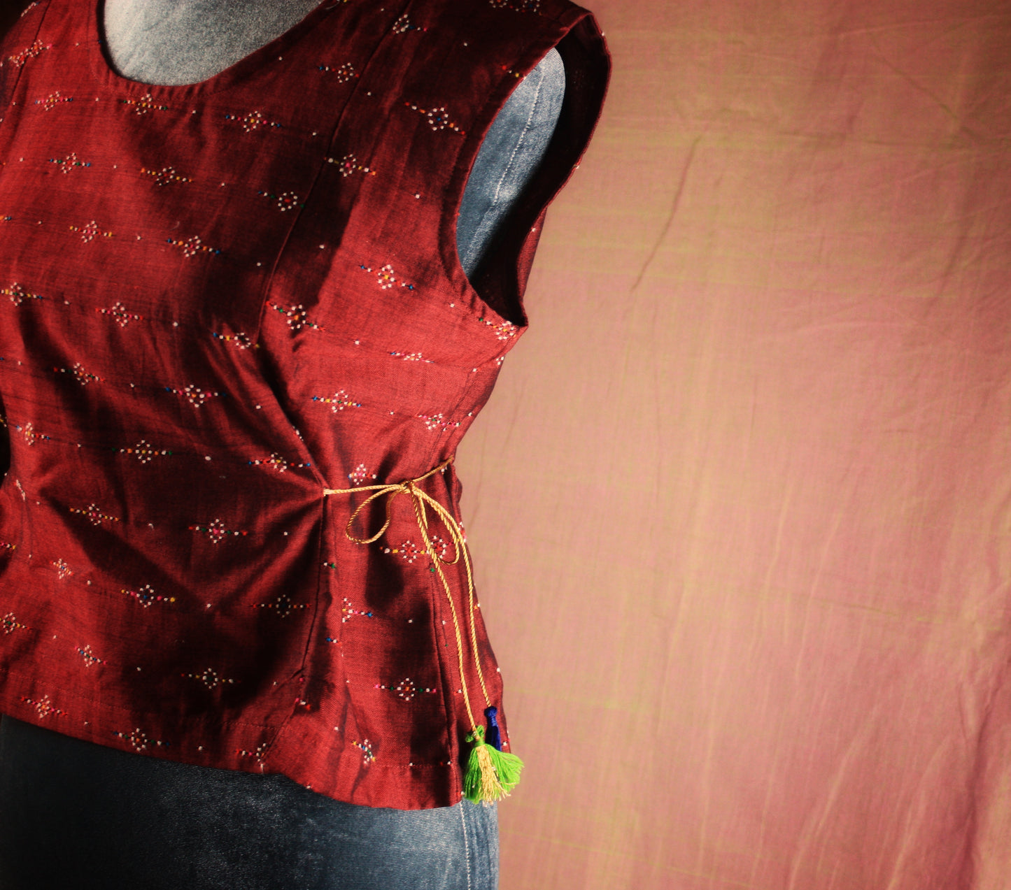 Tangaliya Crop Top