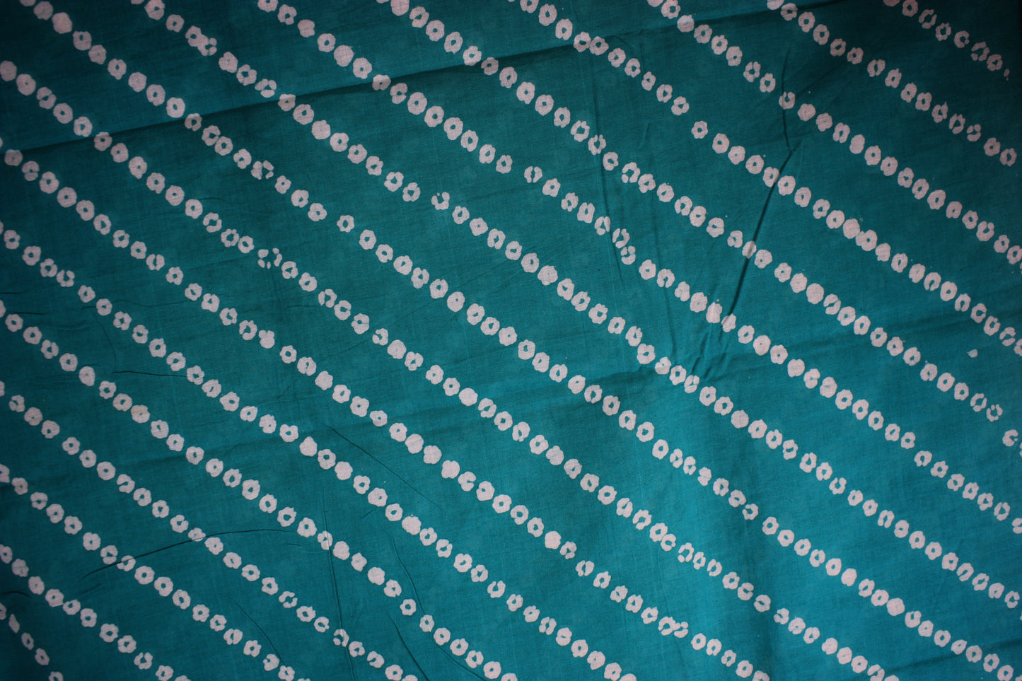 Sungudi Cotton Saree - Teal/ Pink