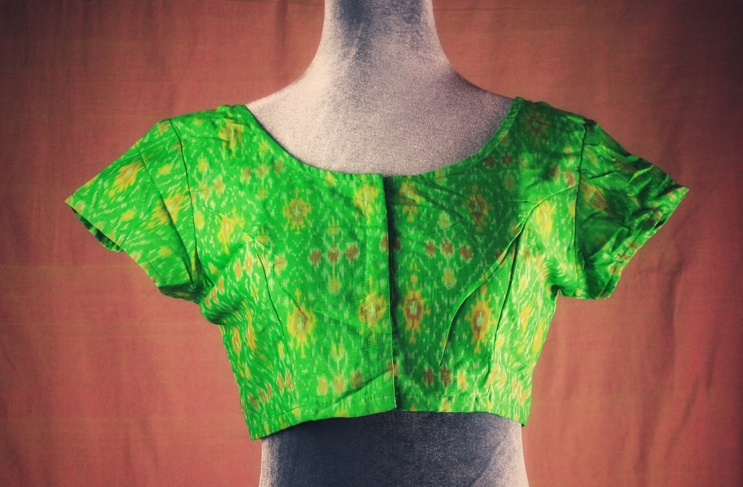 Ikat Silk Cotton Blouse - 2 colors