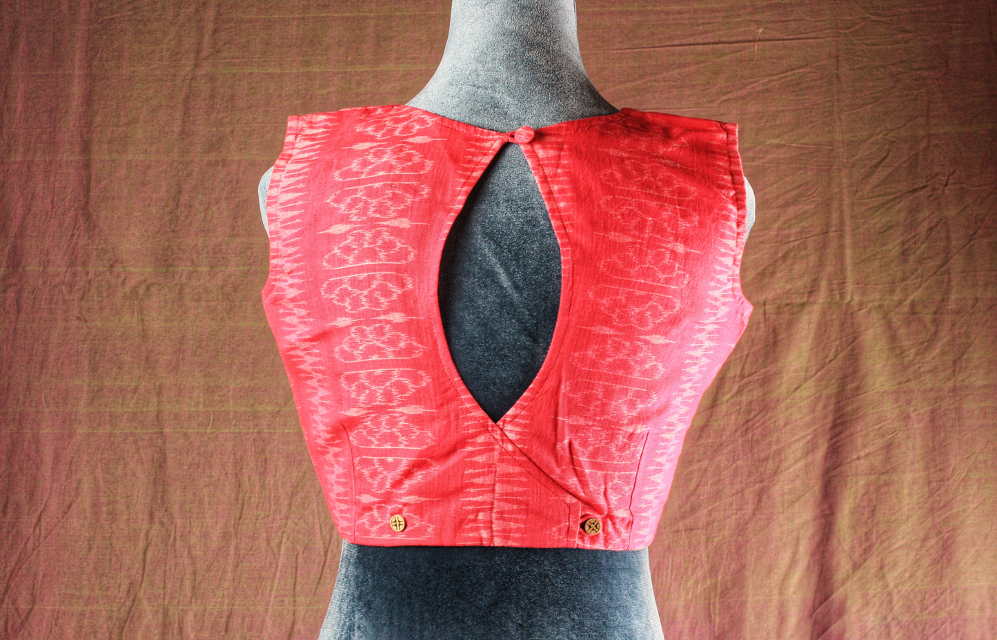 Ikat Sleeveless Blouse