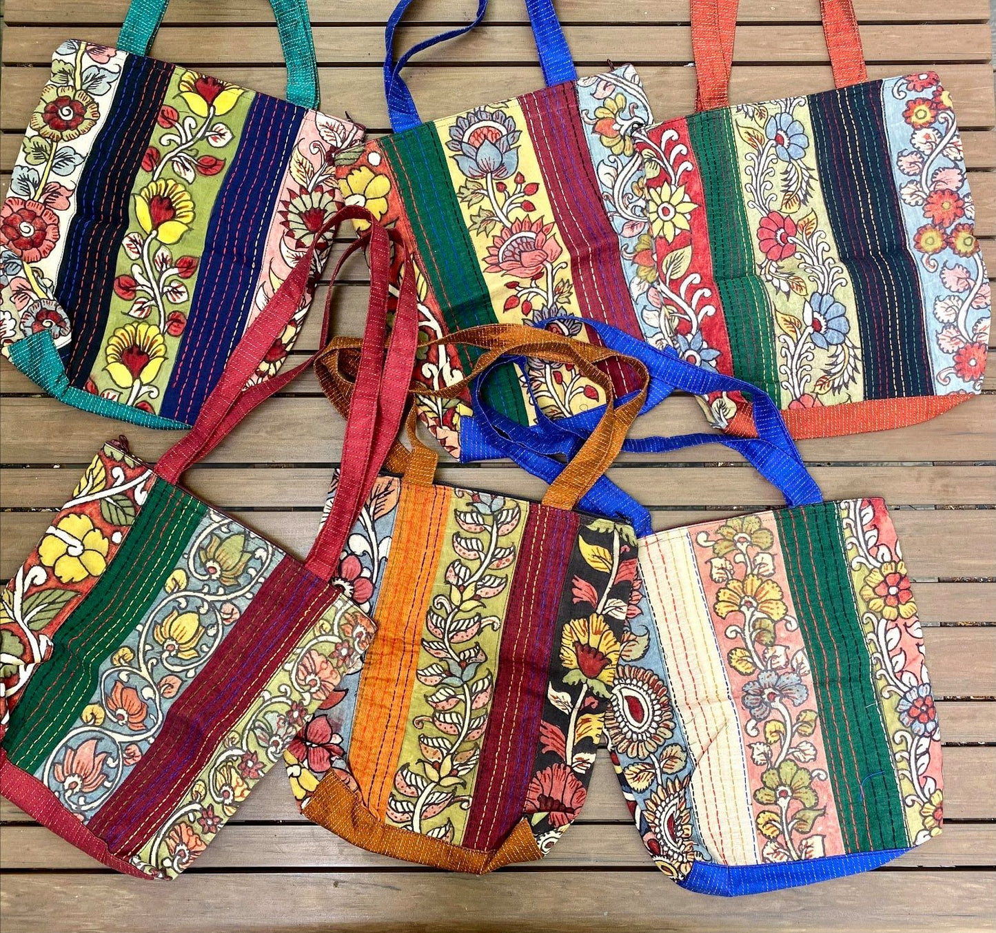 Hand painted Kalamkari Bag
