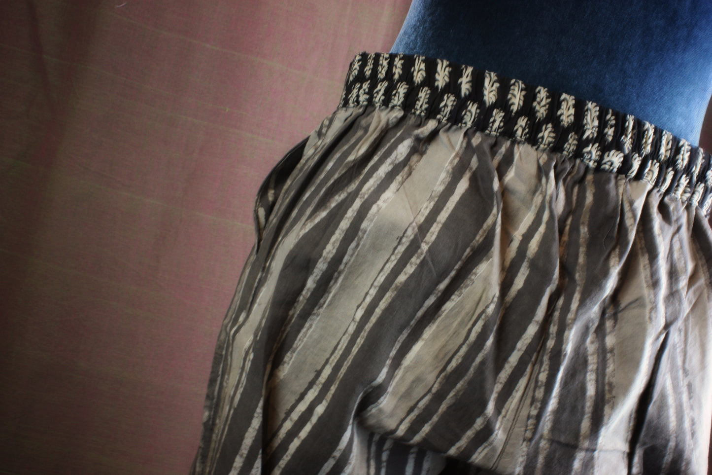Bagru Hand block print Capri Pant
