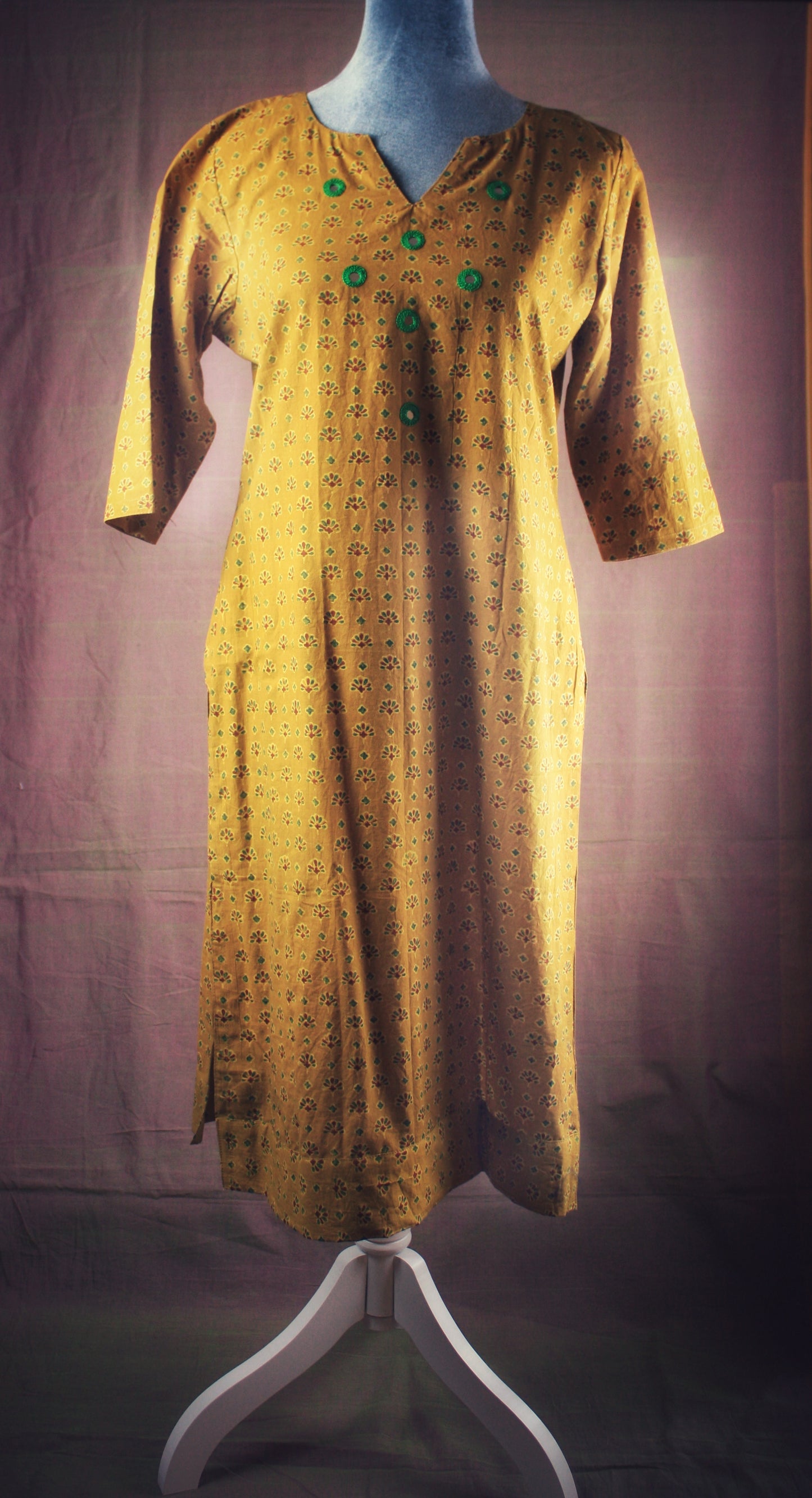 Ajrakh Hand block print Kurta