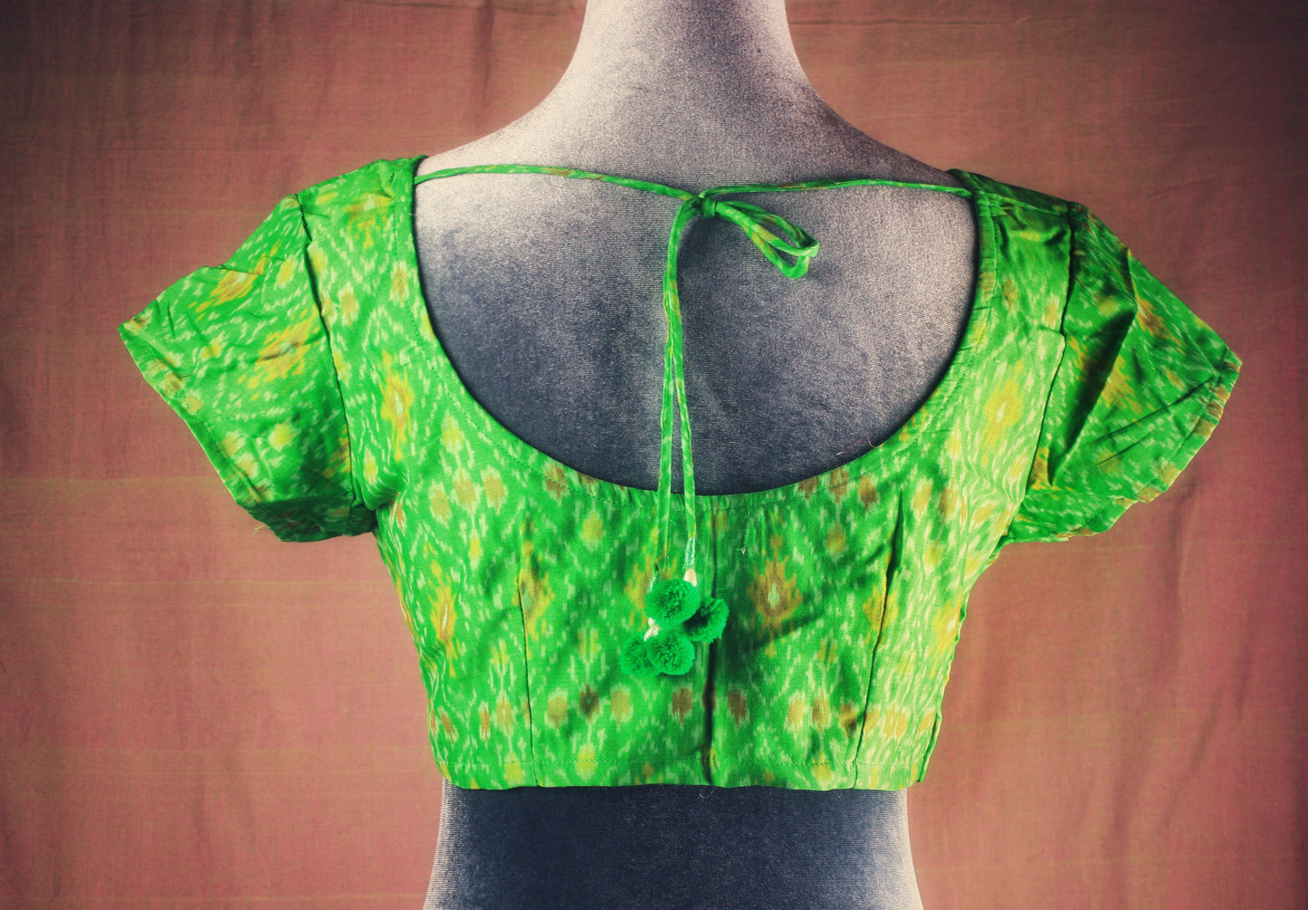 Ikat Silk Cotton Blouse - 2 colors